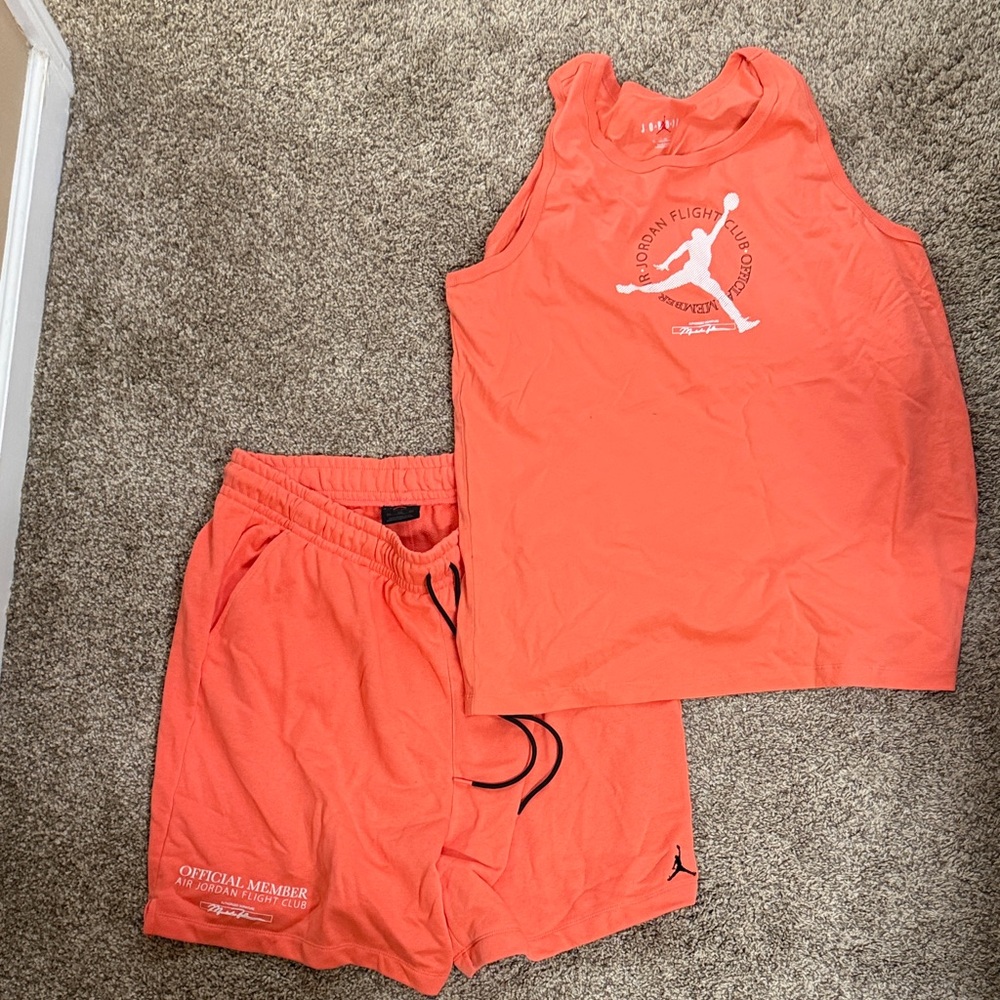 Jordan Bright Orange Athletic Set - image 1